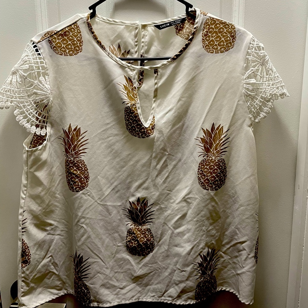 Pineapple blouse